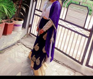Embroidered Indian Outfit