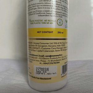 Mamaearth Lemon Anti Dandruff Shampoo
