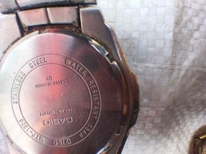 Casio Enticer Analog White Dial watch