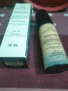 CRAZY GIRL GLASS SKIN HD FOUNDATION+CONCEALER