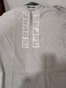 Stitched Cotton Kurti Pant Dupatta