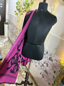 Chanel soft smooth semi winter scarf