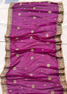 Very Soft And Havy Work Chiffon Dupatta