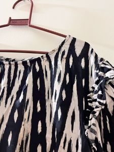 Patterned Mini Dress