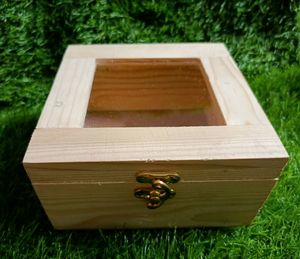Square Wooden Box