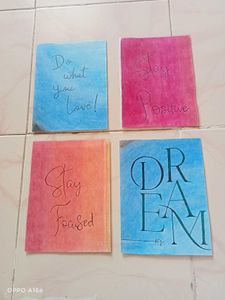 4 Calligraphic Artwork