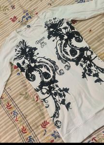 White Bodycon Top