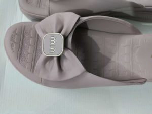 Platform slippers open toe slides