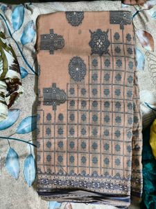 Vintage Print Sarees Set Of 3