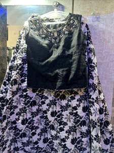 Beautiful Crop Top Skirt Duppta Dress