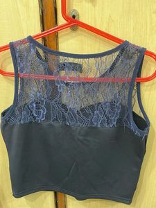 It’s a Blue Crop Top