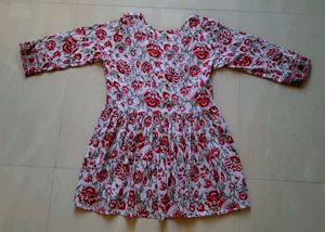 Pure Cotton Jaipuri Short Peplum Kurti !