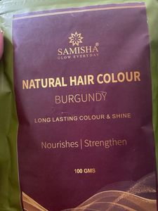 Samisha Burgundy Hair Colour