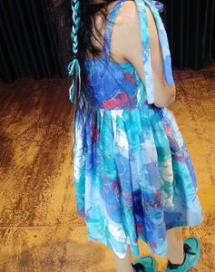Blue Print Sundress