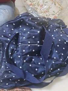 Baby Kingdom Polka Dot Diaper Bag