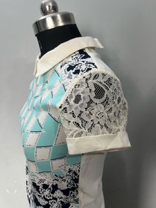 Patterned Mini Dress