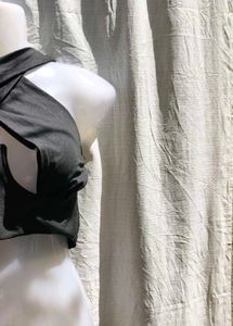 9J. SEXY SHEIN HALTER NECK TOP