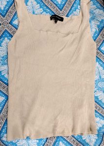 Ribbed Knit Tank Top by DANNI MONIGUE (AUTHENTIC)
