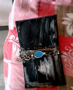 Vintage Wallet and Chain