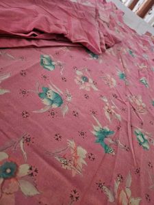 Pink Floral Kurta Set