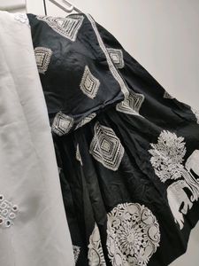 B/W Chaniya Choli Set