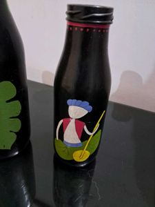 Painted Bottles For Decoration