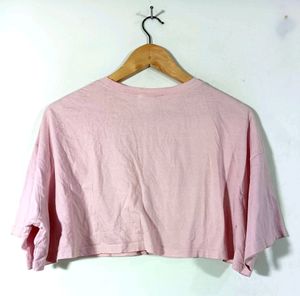 Pink Crop Top (Women)