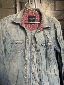 American Eagle Denim Shirt