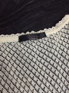 White Net Shear Dress