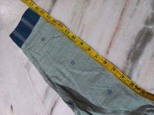 Blue &amp; Green Striped Kurti