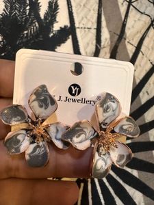 Floral Statement Earrings