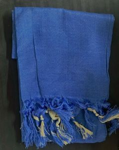 Pink Blue Stitched Kurta Set
