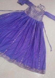 Navy Blue Long Gown