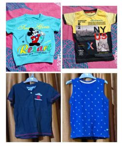 Combo Of 4 Tshirt