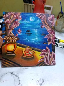 Mini Aesthetic Landscape Painting