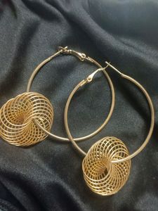 Circle Goldon Earring