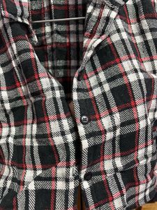 Plaid Cropped Shirt Jacket