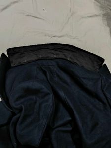 H&amp;M Peacoat Wool Cashmere