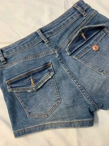 Denim Mini Shorts