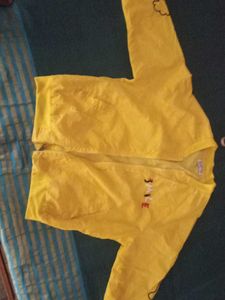 Cute Yellow Kids Jacket