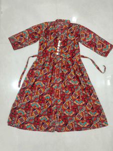 Patterned Maxi Dress