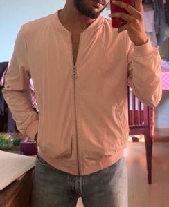 Cute Pink Bomber Jacket