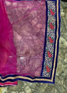 A Saree Cum Lengha