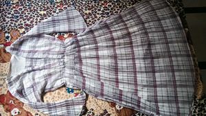 Stylish Plaid Dress.. 👗💓