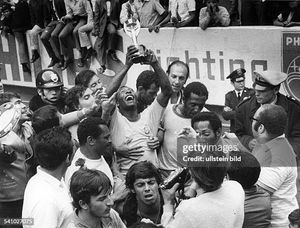 Pele 1977 his 3rd win FifaWorldCup football jersey