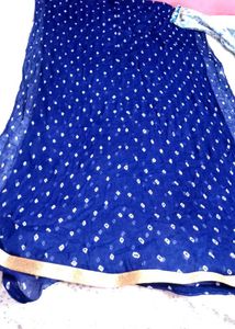 Blue Printed Kurta