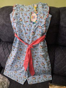 Floral Girls Jumpsuit