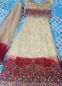 Beaded Indian Lengha