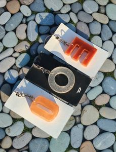 Initial &#39;E&#39; Keychain - Unique Resin Design
