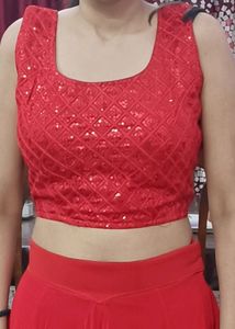 New Red Blouse